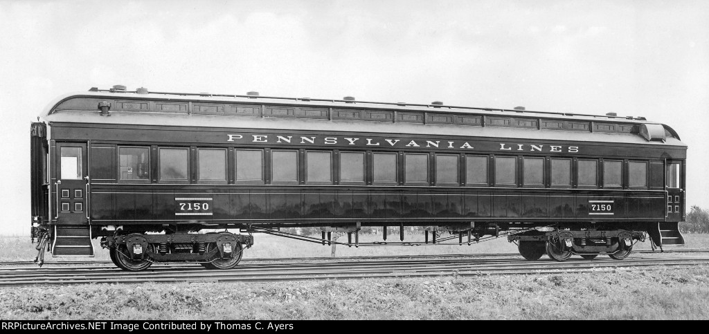 PRR 7150, Passenger Coach, c. 1911